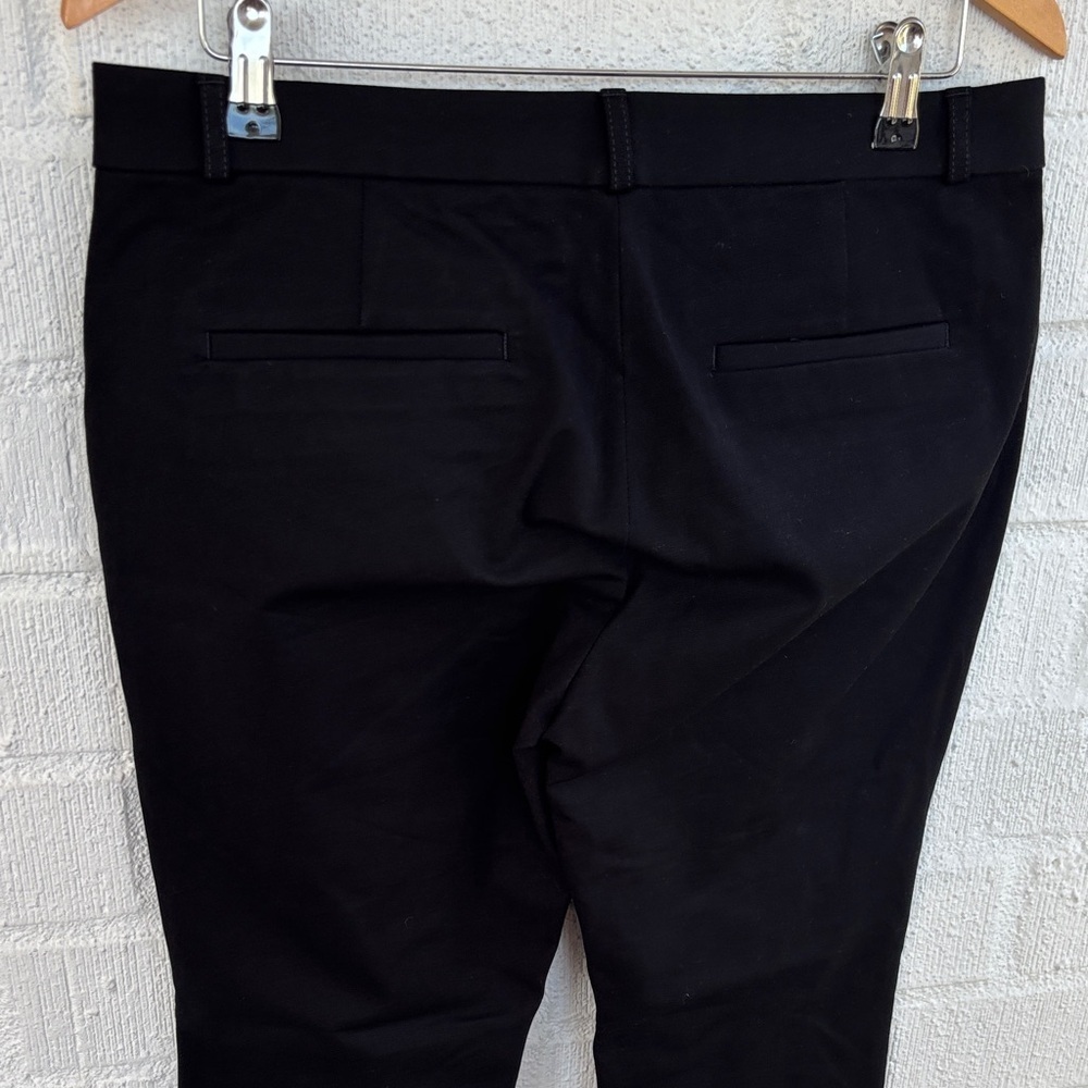Banana Republic Sloan Classic Black High Rise Trousers sz 10 - Picture 7 of 8
